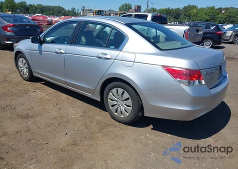 2008 Honda Accord 2.4 Lx from USA, damaged, VIN 1HGCP263X8A150372